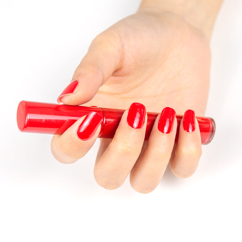 200002 - Brave Heart Red - Semi Cured Gel Nail Stickers