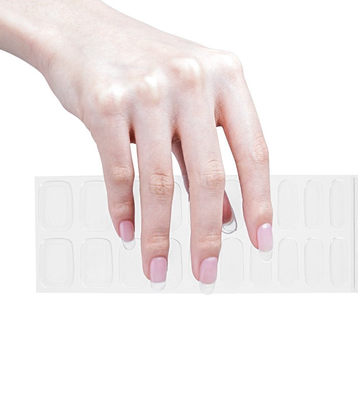 Crystal Clear - Stop Nail Biting - Semi Cured Gel Nails