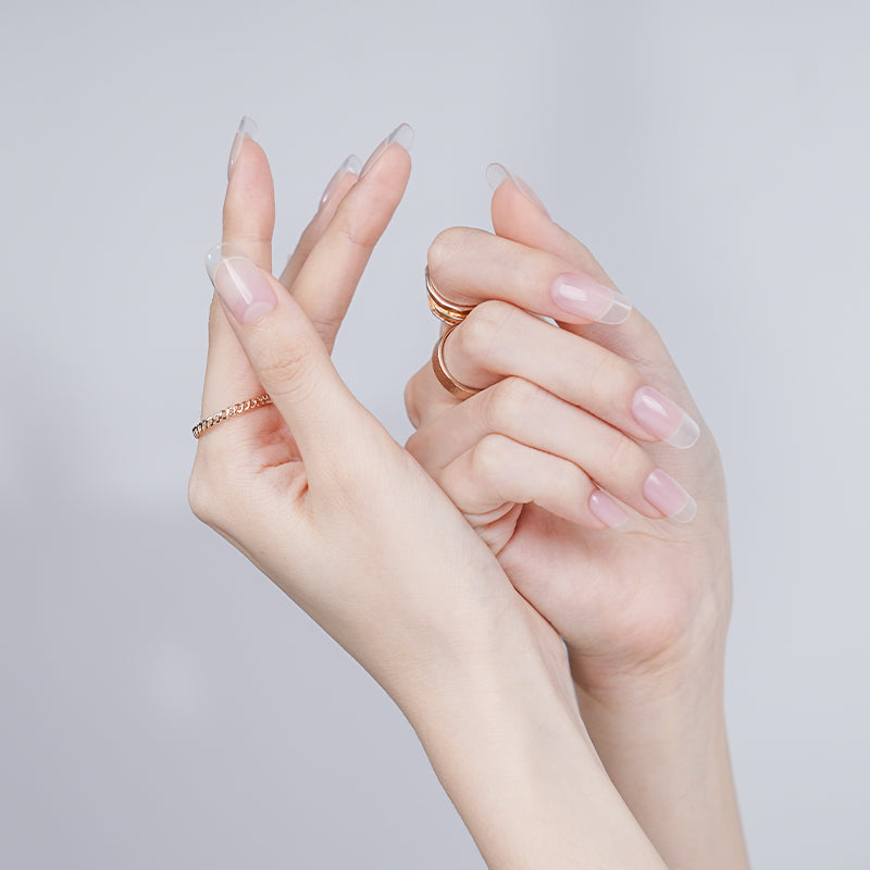 Crystal Clear - Stop Nail Biting - Semi Cured Gel Nails