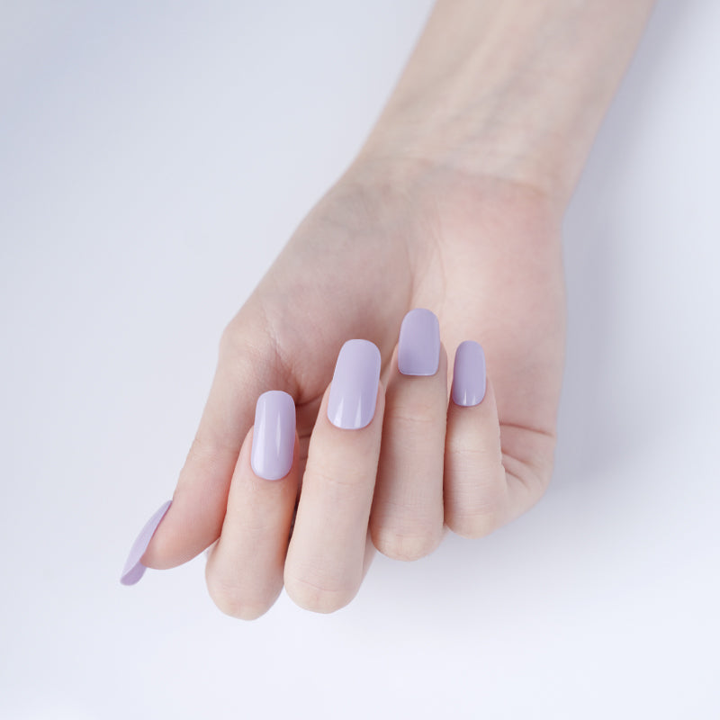 Purple Wisteria - Semi Cured Gel Nails - Chicki Babes & Co.