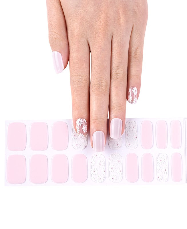 Daisy Blush - Semi Cured Gel Nails