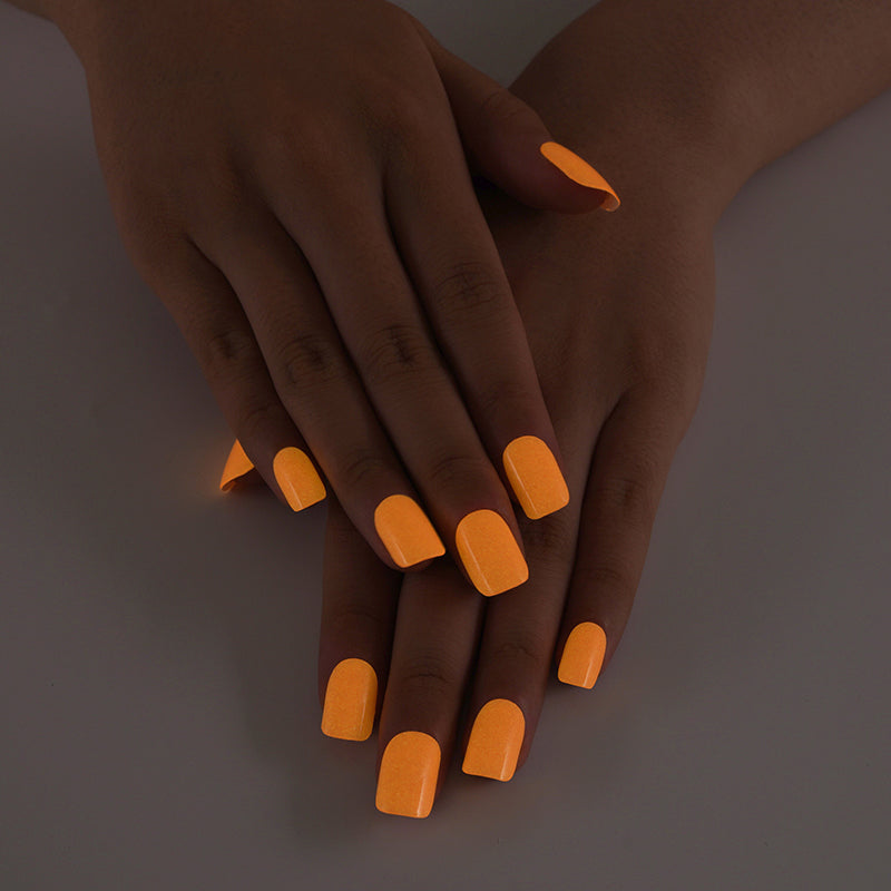 200248 - Autumn Sunset - Semi Cured Gel Nail Stickers
