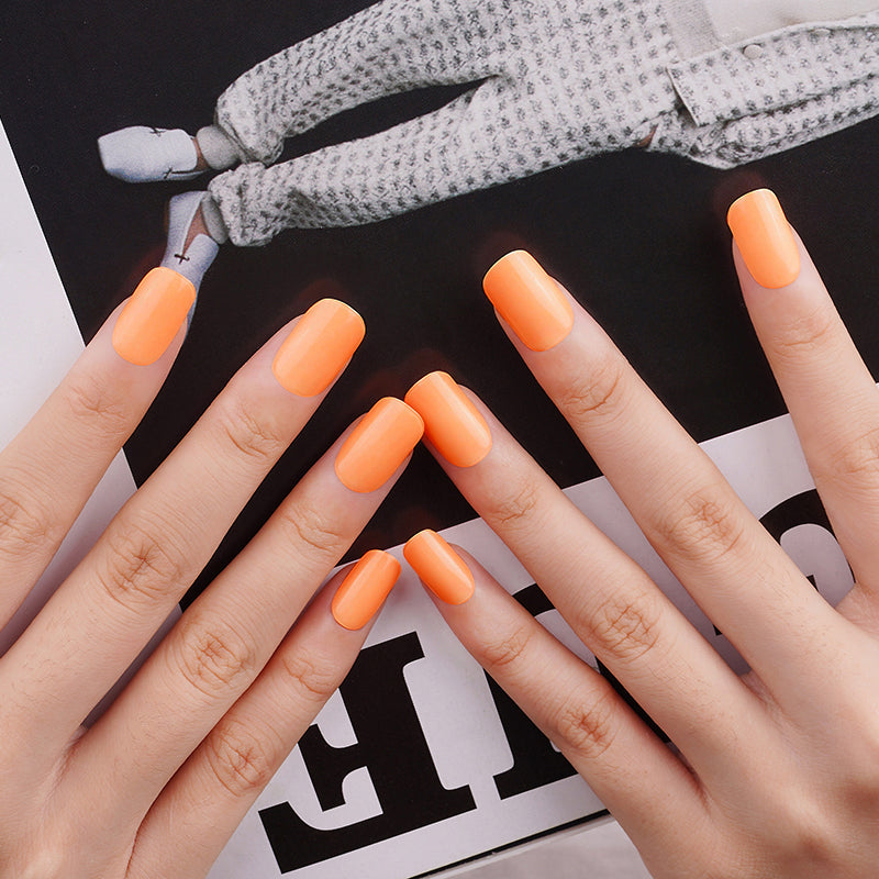 200248 - Autumn Sunset - Semi Cured Gel Nail Stickers