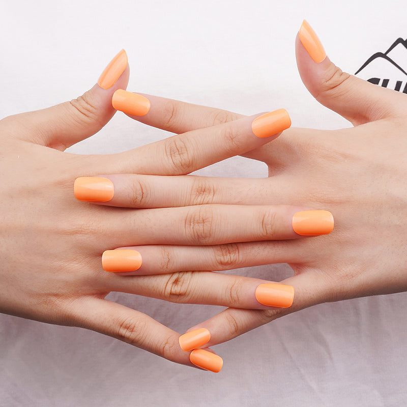 200248 - Autumn Sunset - Semi Cured Gel Nail Stickers