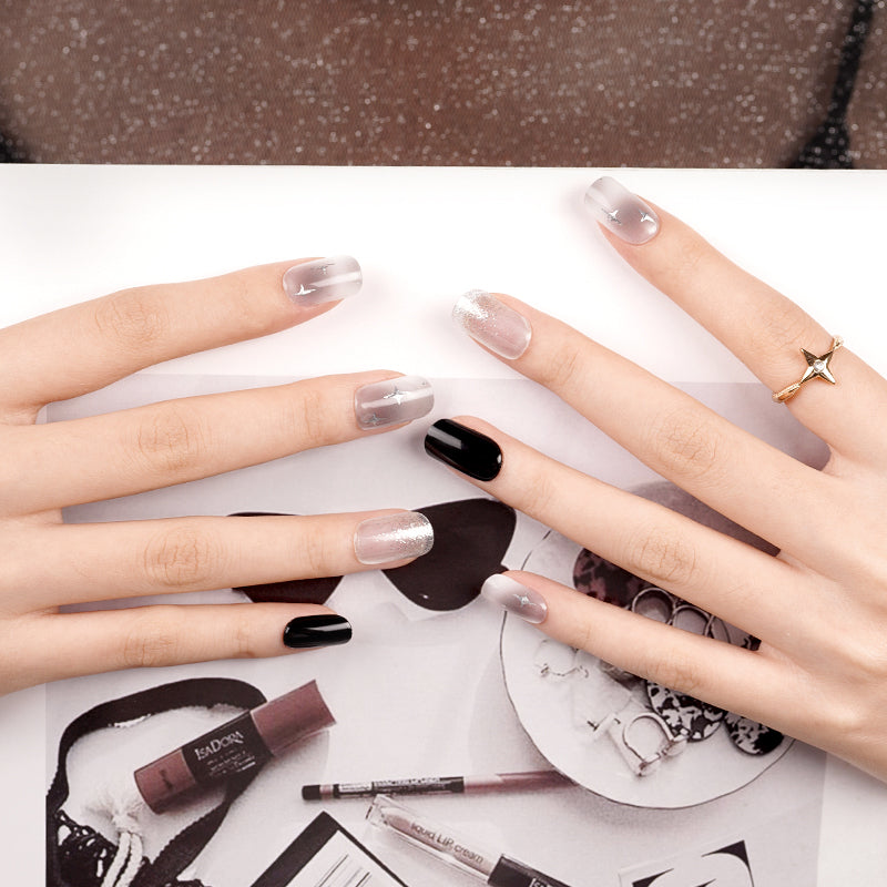 Twilight Gleam - DIY Semi Cured Gel Nails - Chicki Babes &Co.
