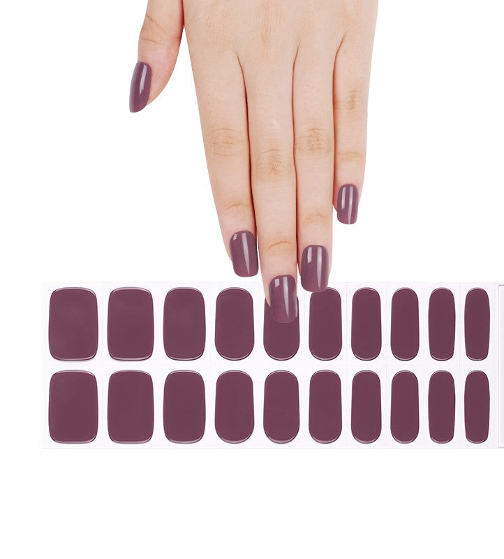 200309 - Violet Passion - Semi Cured Gel Nail Stickers