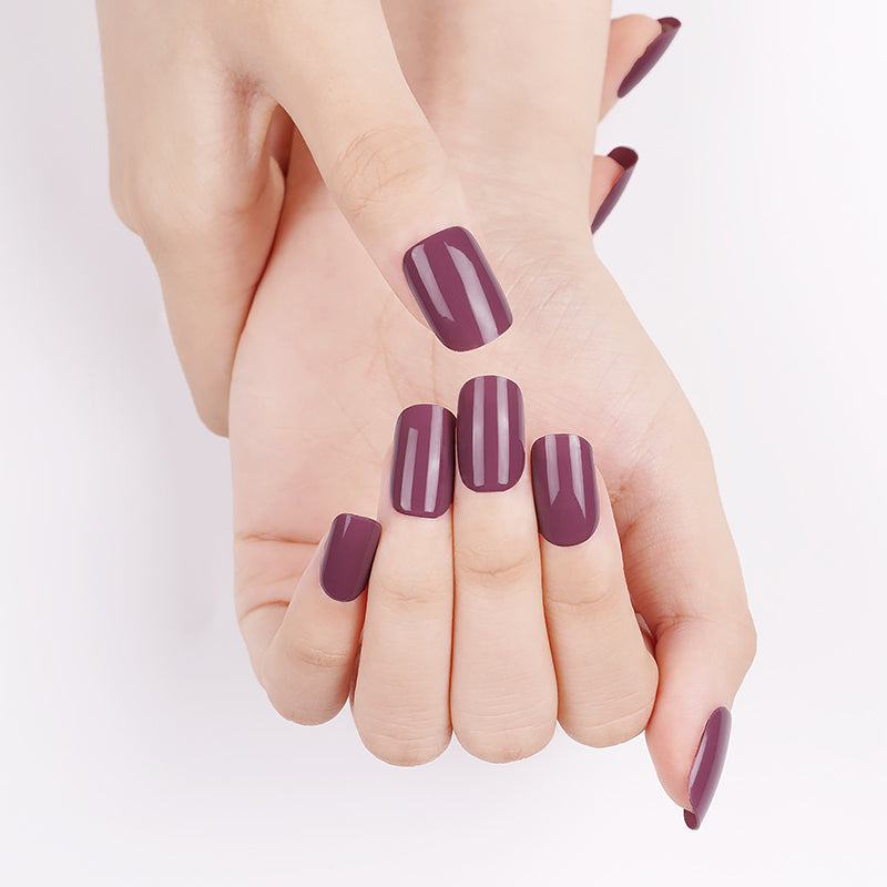 200309 - Violet Passion - Semi Cured Gel Nail Stickers
