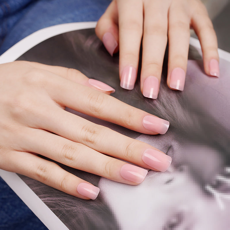 200326 - Peach Glaze - Semi Cured Gel Nail Stickers