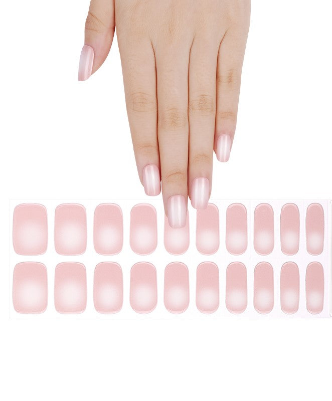 200338 - Ballet Slipper Ombre - Semi Cured Gel Nail Stickers