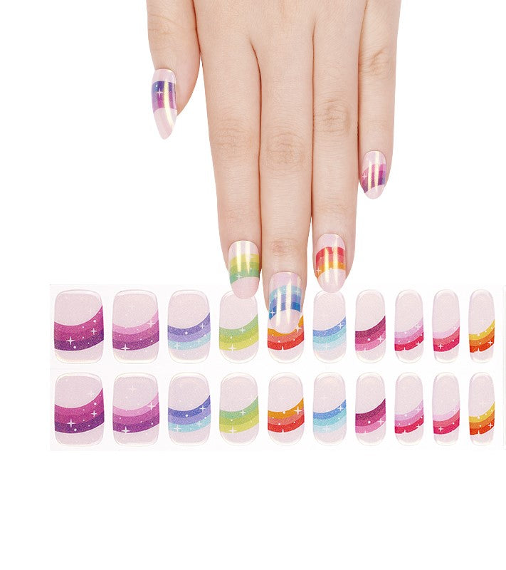 Jelly Bean Delight - Semi Cured Gel Nails