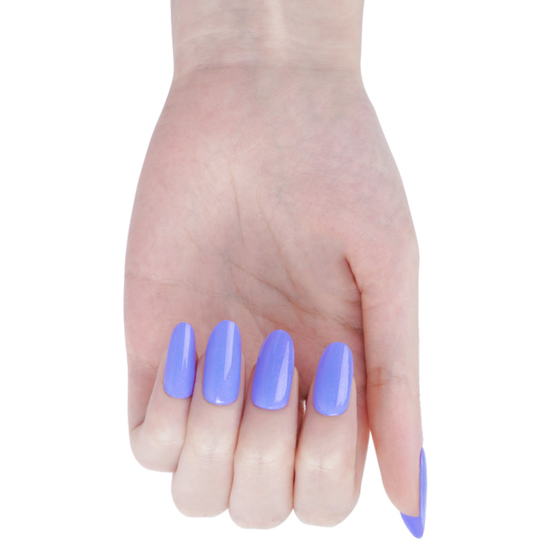 200085 - Iris Blue Dream - Semi Cured Gel Nail Stickers