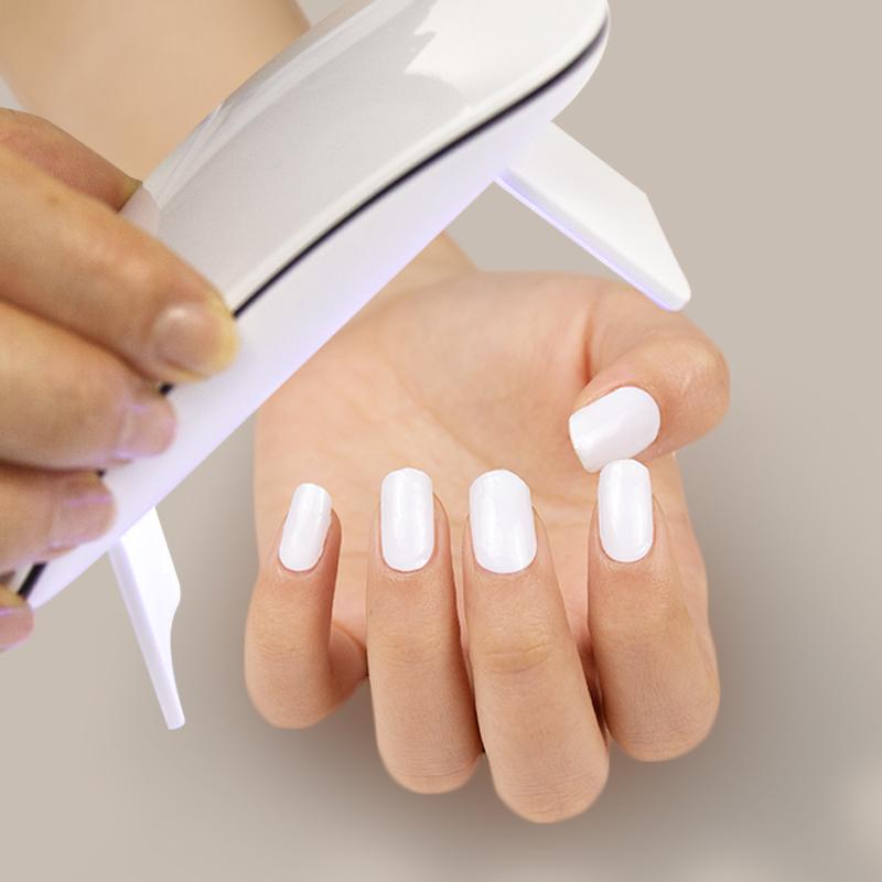 Forever White - Chicki Babes & Co Semi Cured Gel Nail Stickers