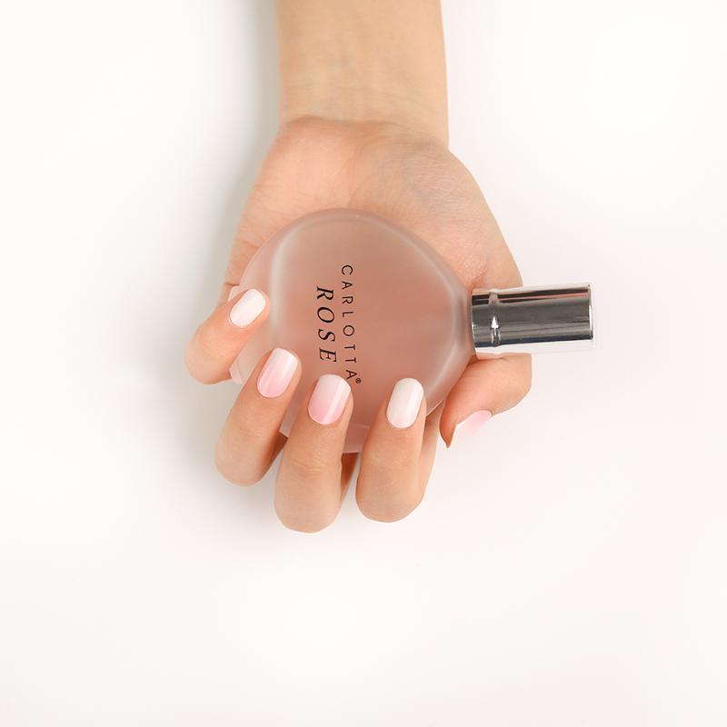 Ombre Tiny Blush - Semi Cured Gel Nails - Chicki Babes & Co
