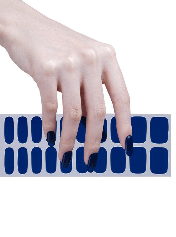 200063 - Indigo Dreams - Semi Cured Gel Nail Stickers