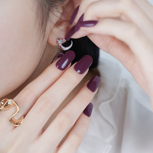 200065 - Mulberry Magic - Semi Cured Gel Nail Stickers