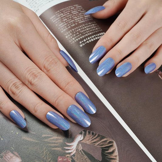 200126 - Wisteria Glimmer - Semi Cured Gel Nail Stickers