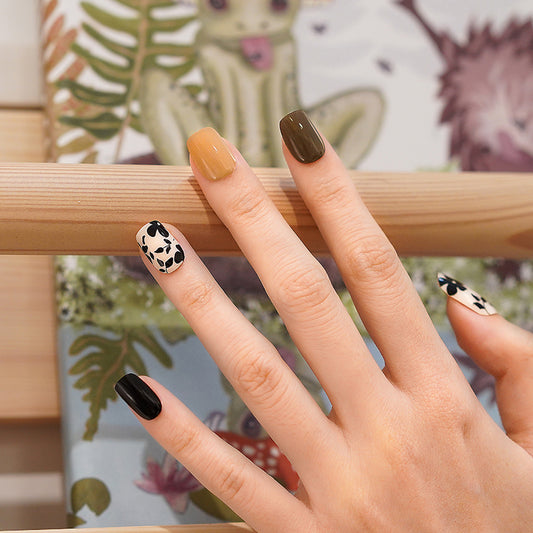 200177 - Expresso Bloom - Semi Cured Gel Nail Stickers