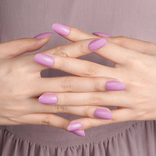 200246 - Lilac Glow - Semi Cured Gel Nail Stickers