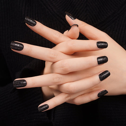 200257 - Midnight Panther - Semi Cured Gel Nail Stickers