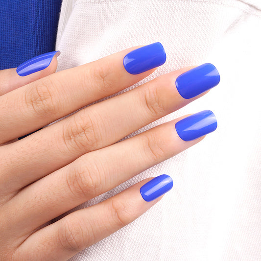 200279 - Blue Royale - Semi Cured Gel Nail Stickers