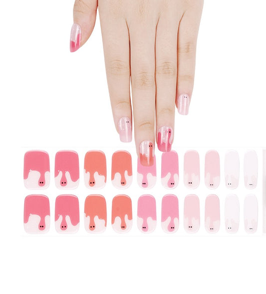 200304 - Ghostly  - Semi Cured Gel Nail Stickers