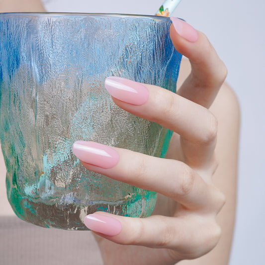 200086 - Pink Lemonade - Semi Cured Gel Nail Stickers